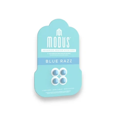 Modus Kratom 7-Hydroxymitragynine Tablets Blue Razz